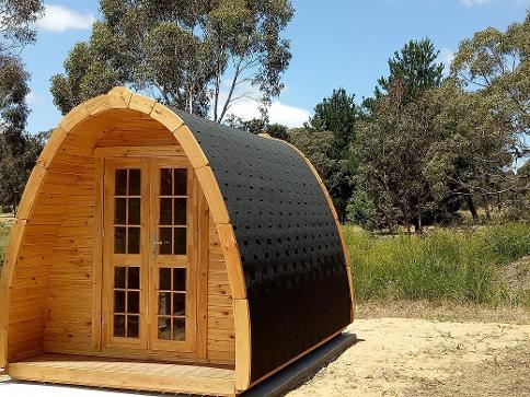 Camping pods in the UK,