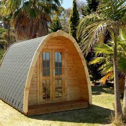 Self build camping pods