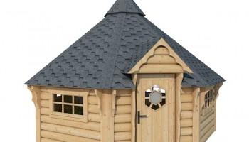 Octaganal garden room kit